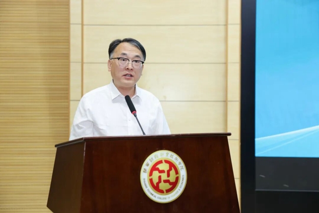 中国商业联合会互联网应用工作委员会副主任兼秘书长王鹏致辞