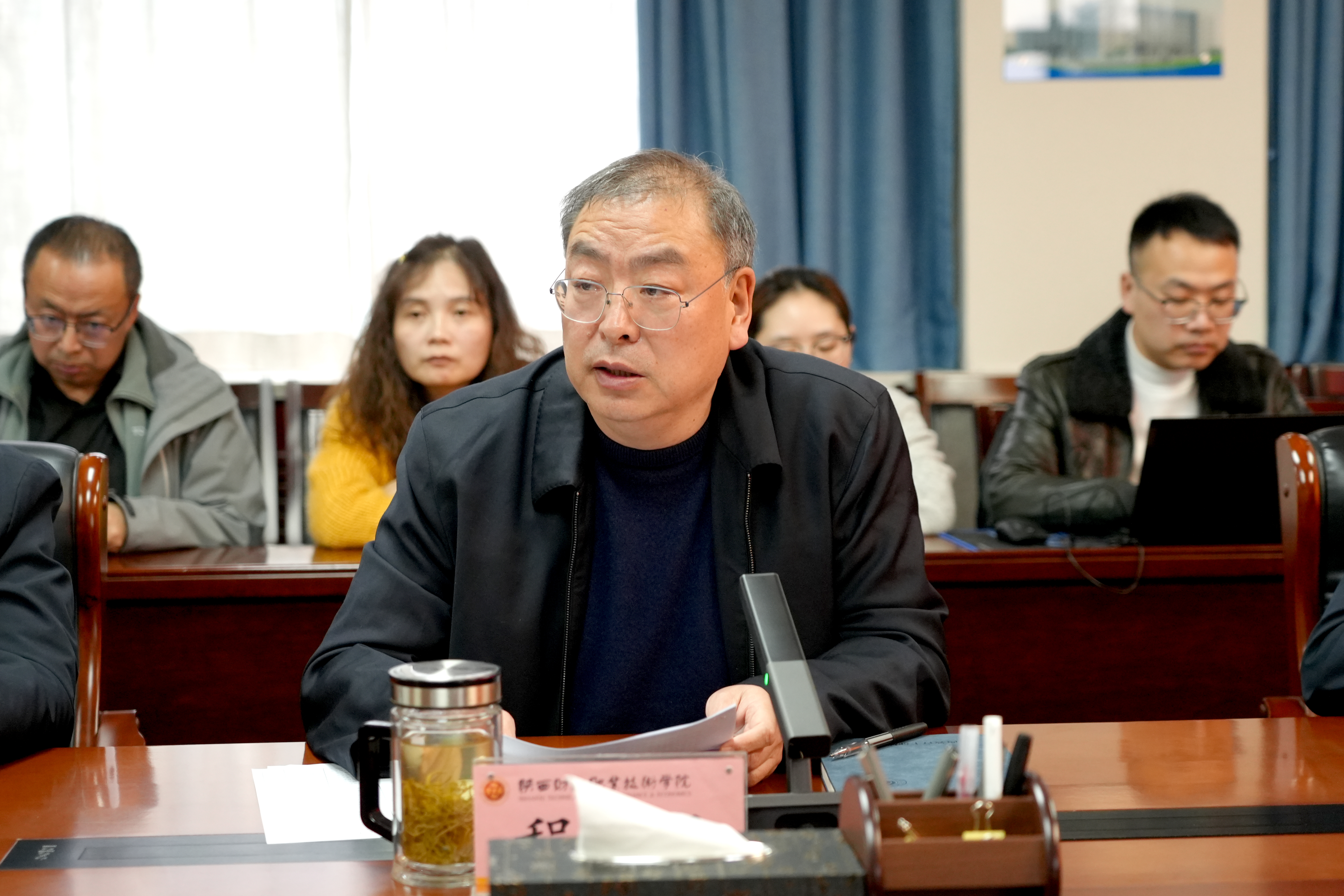 校长程书强讲话