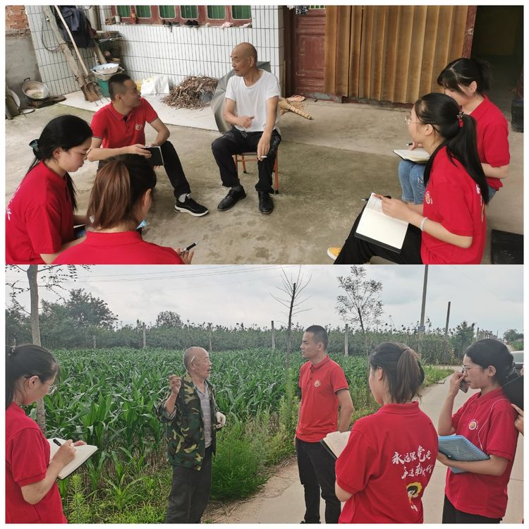 临渭区阳郭镇邀请陕财院“星火”党史宣讲团进行“四史”宣讲