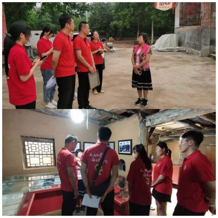 临渭区阳郭镇邀请陕财院“星火”党史宣讲团进行“四史”宣讲