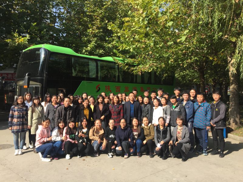 2014物流班学生实习前合影