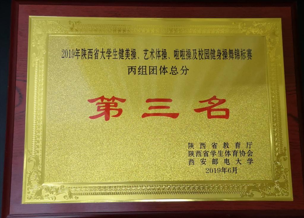 我院获得专科类院校团体第三名